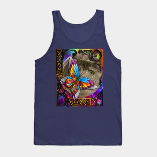 Butterfly at night Tank Top